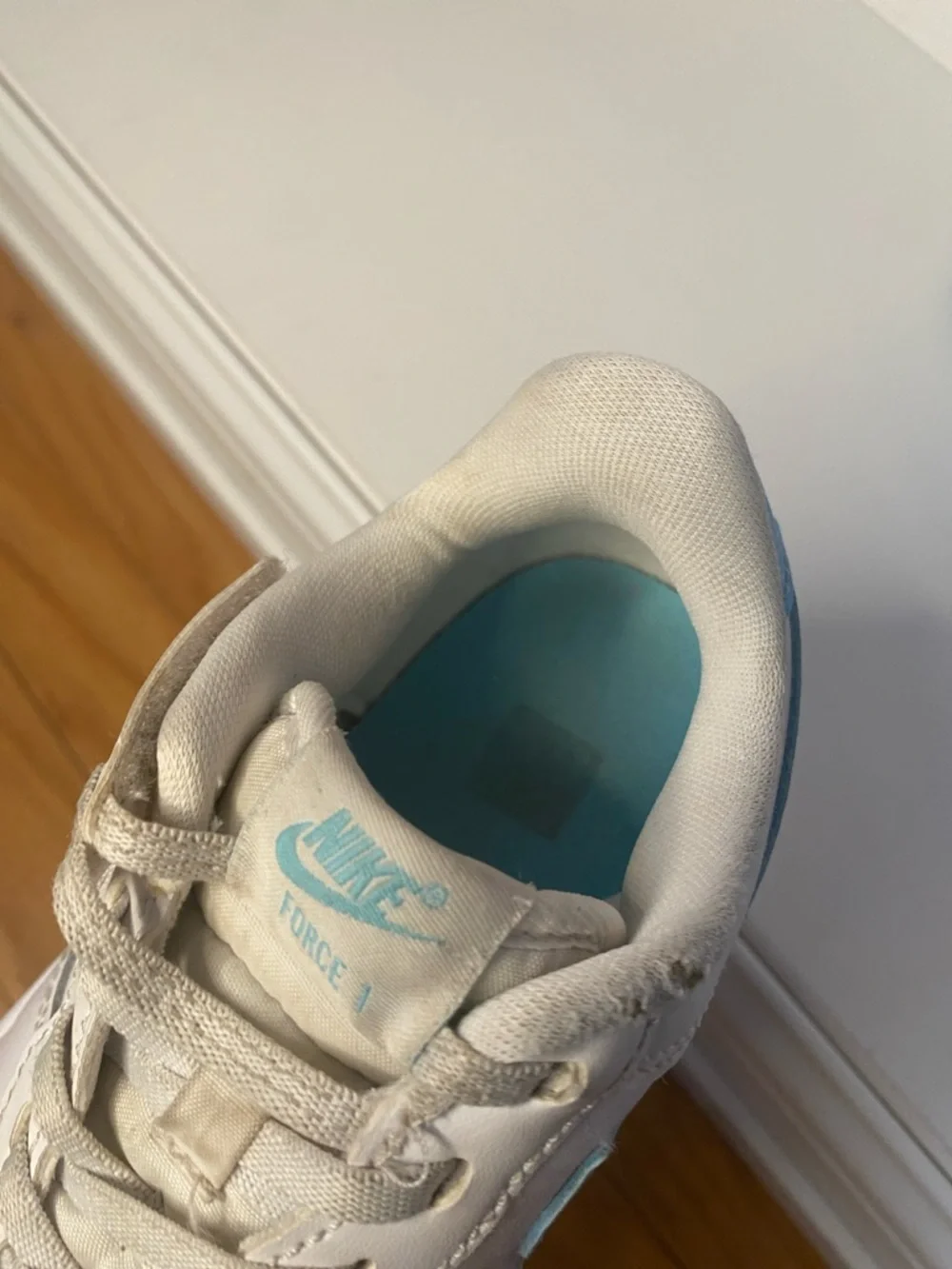 Nike Air Force 1 Low 'White Aquarius Blue